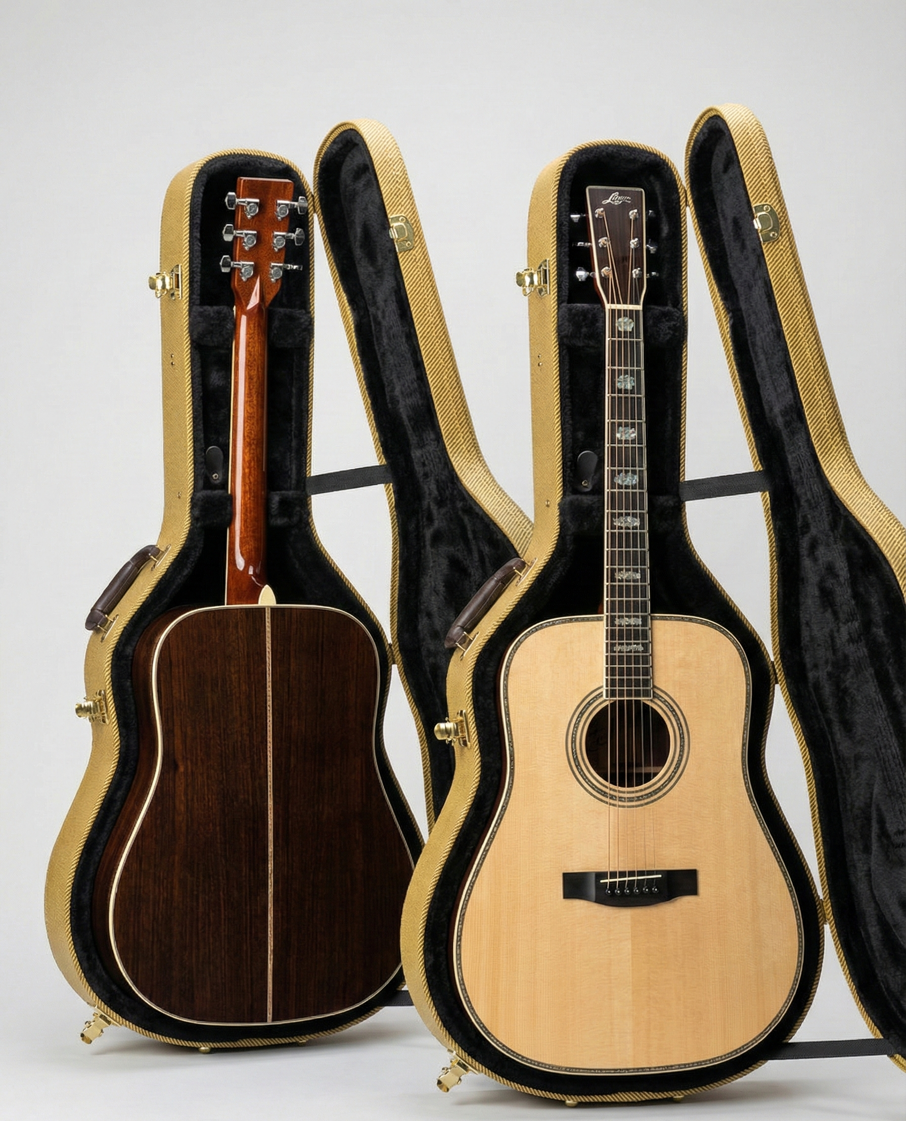 Levi Rosewood Acoustic - Rosewood acoustic guitar in case